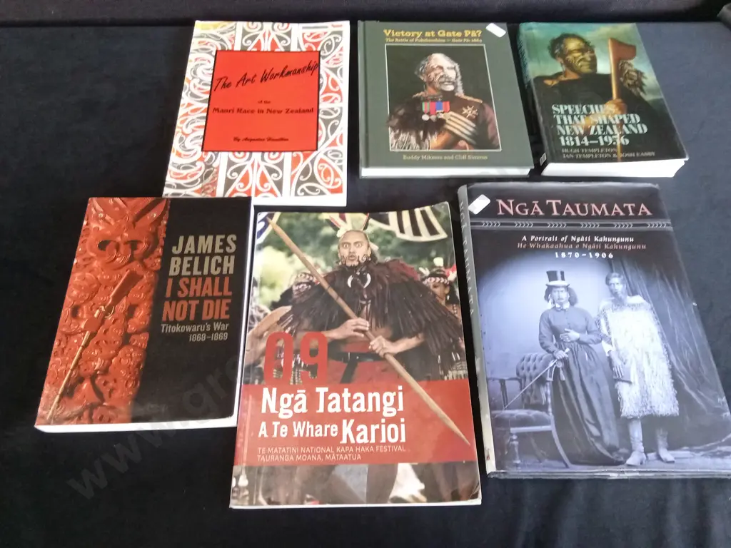 6 MĀORI BOOKS Image 1++