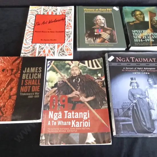 6 MĀORI BOOKS