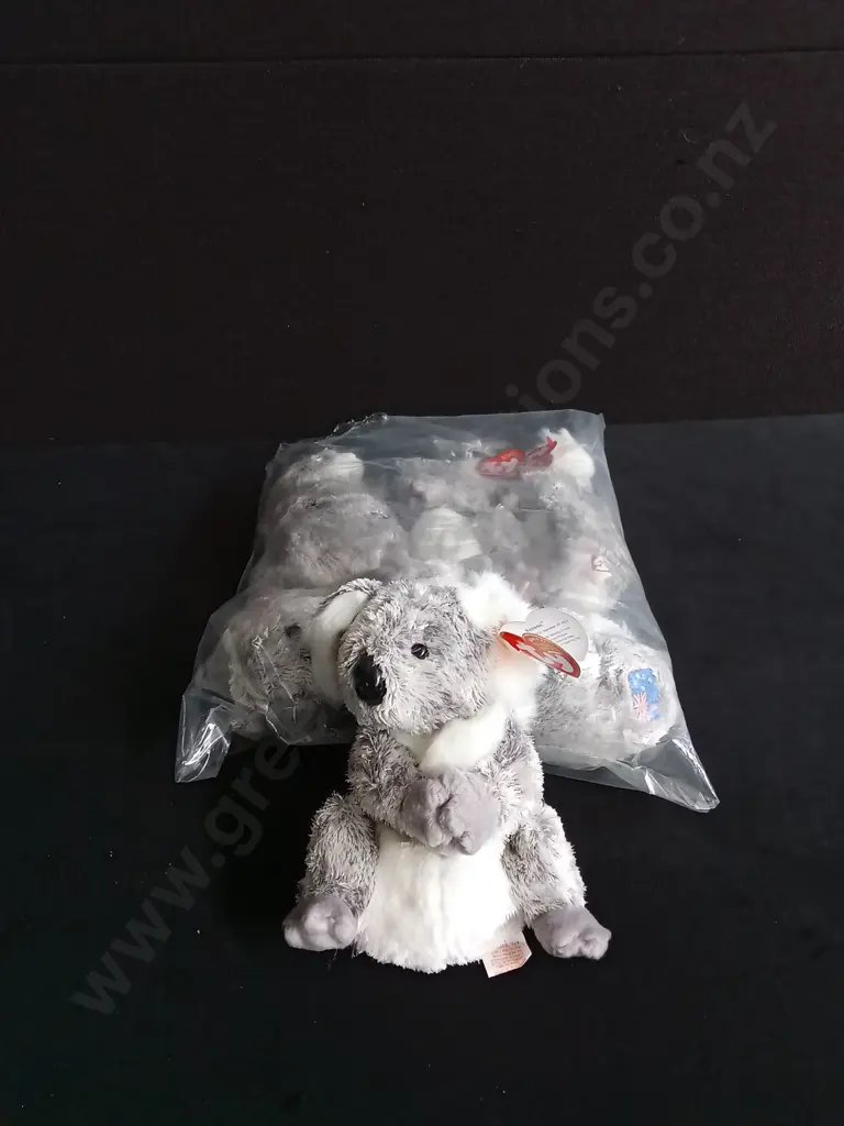 BRAND NEW 6 PACK OF TY BEANIE BABIES KOALAS KOOWEE Image 1++