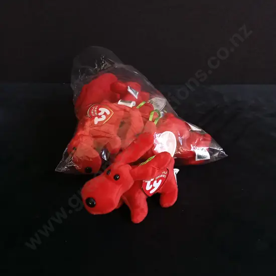 BRAND NEW BAG OF 12 TY BEANIE BABIES "ROVER"
