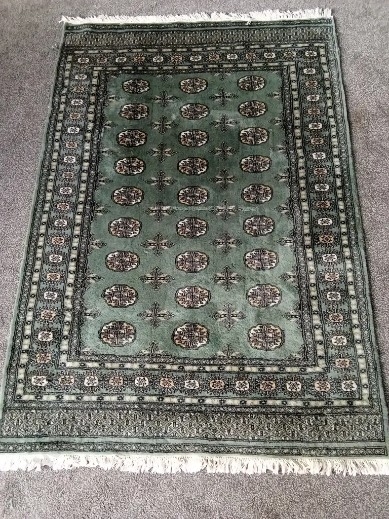 GREEN RUG L2.1M D1.4M Image 1++