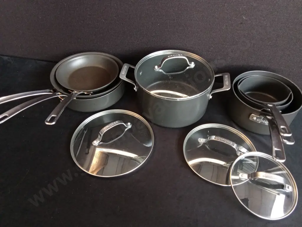 11 PIECES CIRCULON POTS AND PANS SET Image 1++