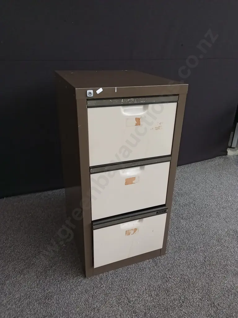VINTAGE FILLING CABINET H 1.01 M X W 50 CM X D 61 CM Image 1++