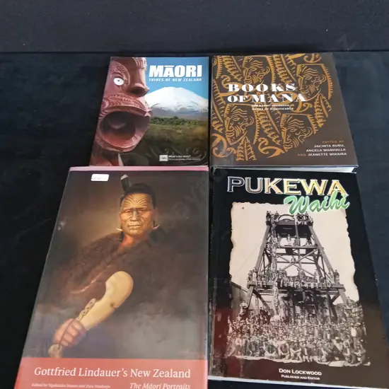 4 MĀORI BOOKS