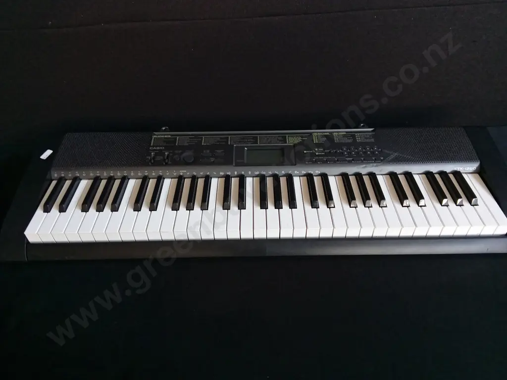 CASIO KEYBOARD, MISSING CORD BUT CAN OPERATE ON BATTERIES Image 1++