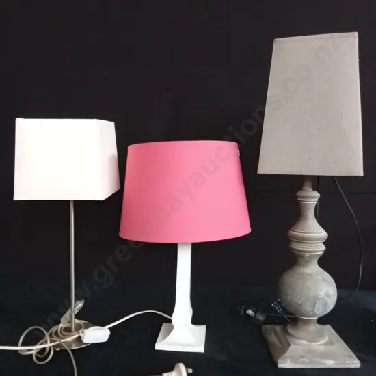 3 LAMPS TESTED WORKING