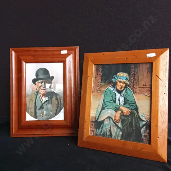 2 FRAMED GOLDIE PRINTS