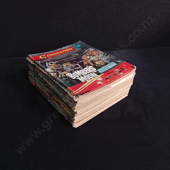 15 PIECES VINTAGE COMMANDO WAR COMICS NO 202-723