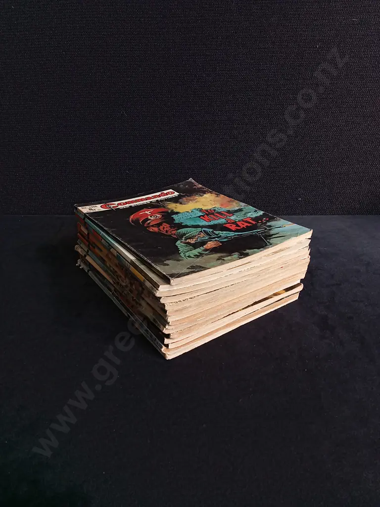 15 PIECES VINTAGE COMMANDO WAR COMICS NO 1066-1096 Image 1++