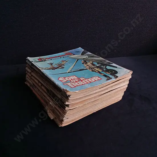 15 PIECES VINTAGE COMMANDO WAR COMICS NO 730-843