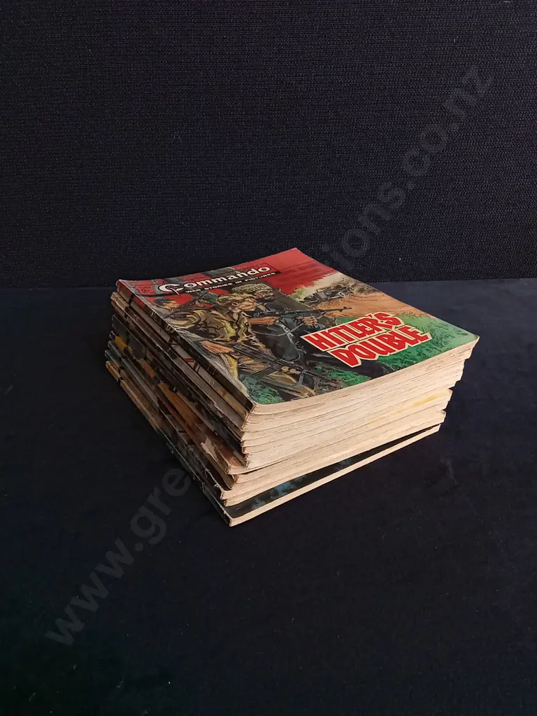 15 PIECES VINTAGE COMMANDO WAR COMICS NO 1303-1340 Image 1++