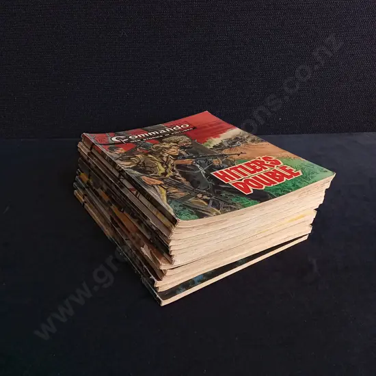 15 PIECES VINTAGE COMMANDO WAR COMICS NO 1303-1340