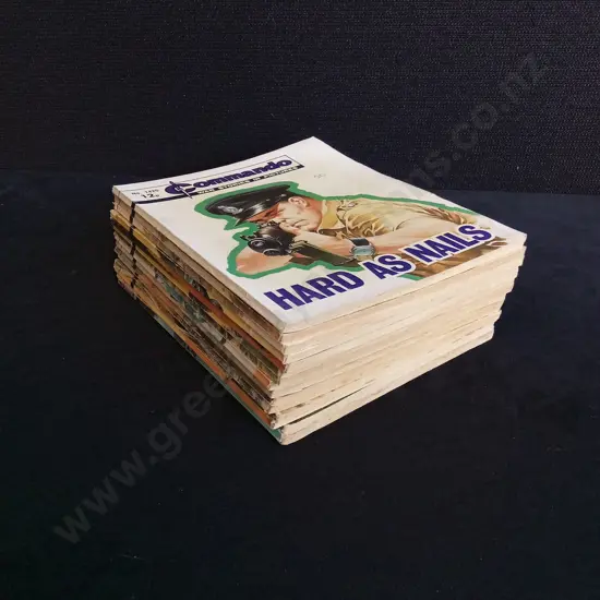 15 PIECES VINTAGE COMMANDO WAR COMICS NO 1425-1503