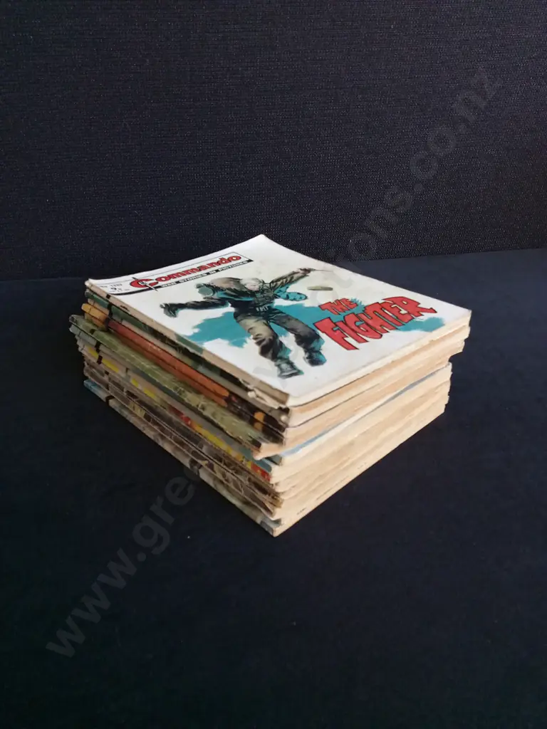 15 PIECES VINTAGE COMMANDO WAR COMICS NO 1262-1339 Image 1++