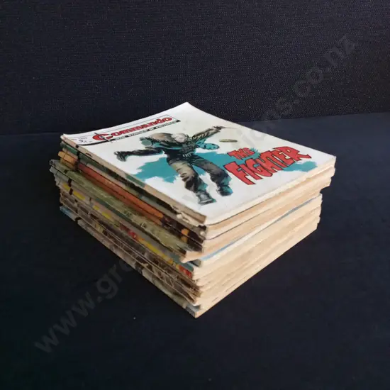 15 PIECES VINTAGE COMMANDO WAR COMICS NO 1262-1339