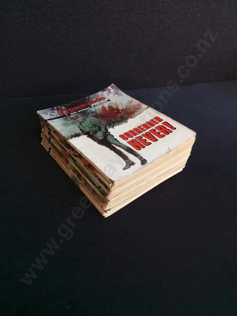 15 PIECES VINTAGE COMMANDO WAR COMICS NO 1200-1262 Image 1++