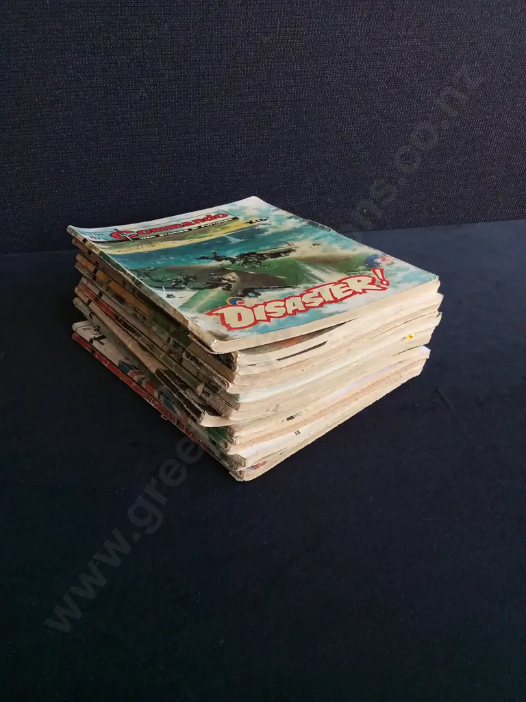 15 PIECES VINTAGE COMMANDO WAR COMICS NO 1133-1189 Image 1++