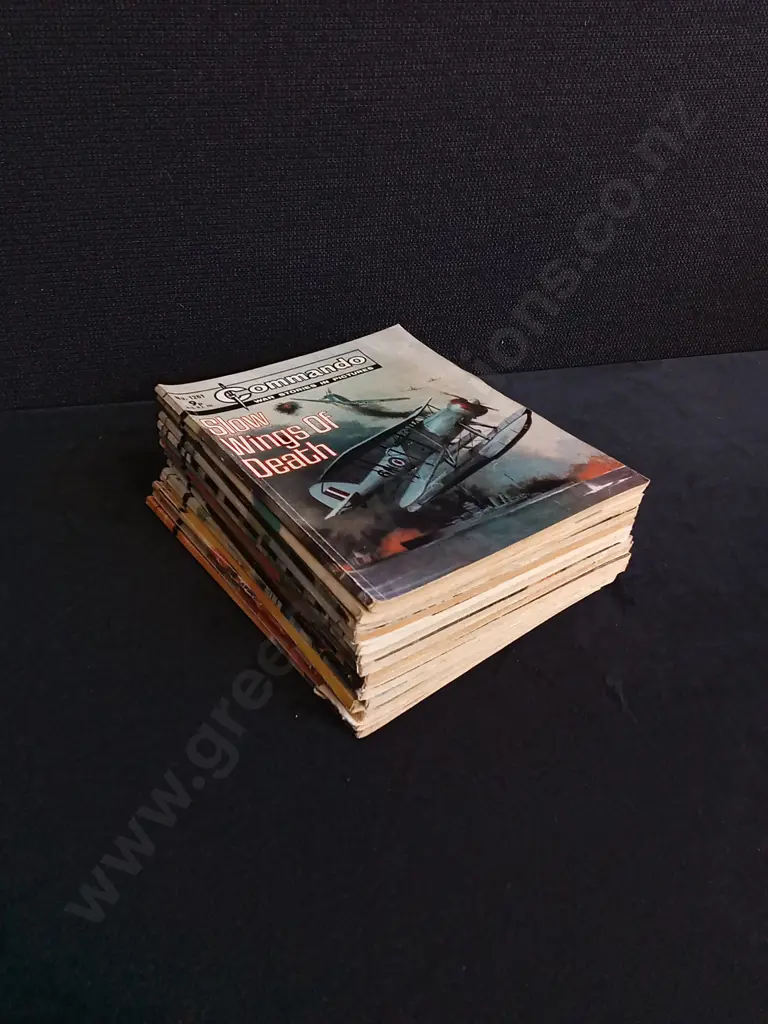 15 PIECES VINTAGE COMMANDO WAR COMICS NO 1261-1283 Image 1++