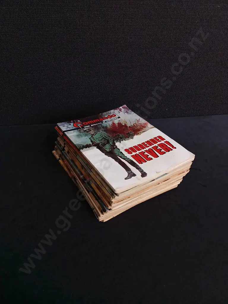 15 PIECES VINTAGE COMMANDO WAR COMICS NO 1200-1238 Image 1++