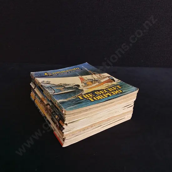 15 PIECES VINTAGE COMMANDO WAR COMICS NO 1613-1636