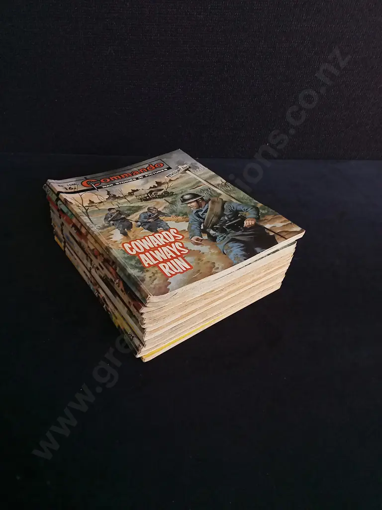 15 PIECES VINTAGE COMMANDO WAR COMICS NO 1586-1612 Image 1++