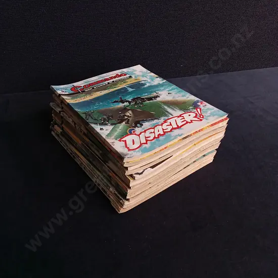 15 PIECES VINTAGE COMMANDO WAR COMICS NO 1133-49
