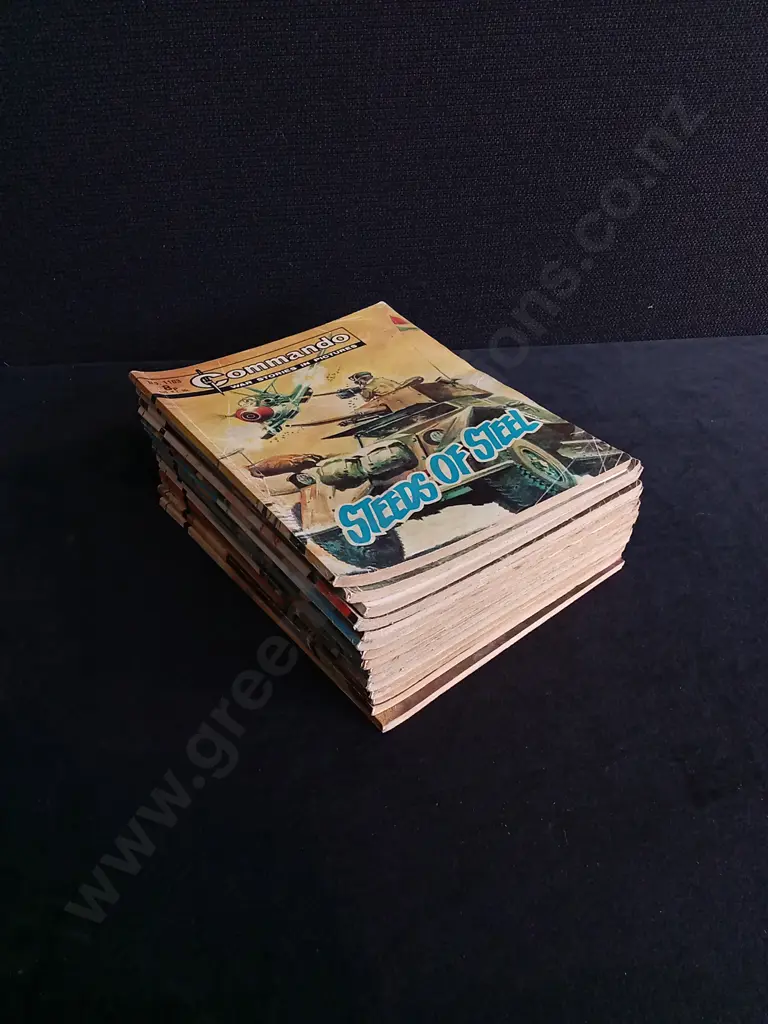 15 PIECES VINTAGE COMMANDO WAR COMICS NO 1103-1132 Image 1++