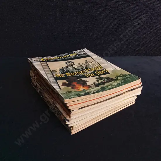 15 PIECES VINTAGE COMMANDO WAR COMICS NO 1342-1380