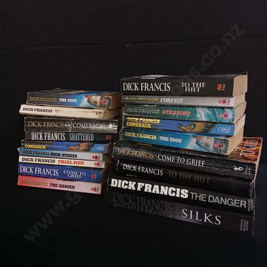 COLLECTION OF DICK FRANCIS BOOKS