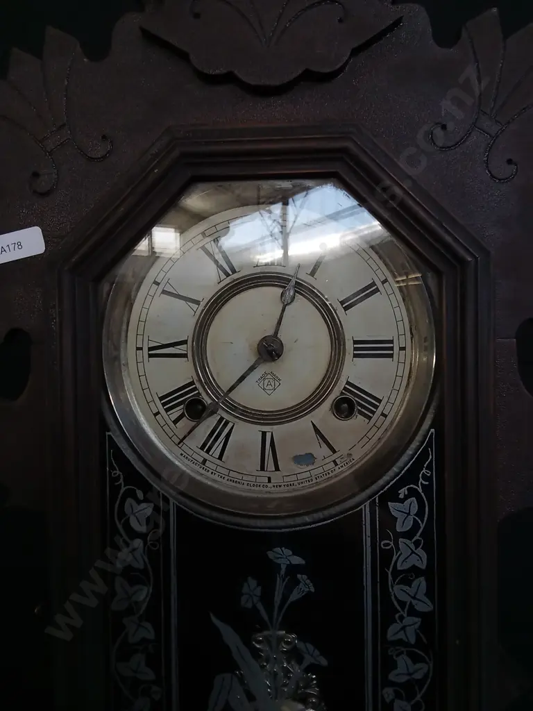 ANSONIA VICTORIAN GINGERBREAD CLOCK MADE IN NEW YORK Image 1++