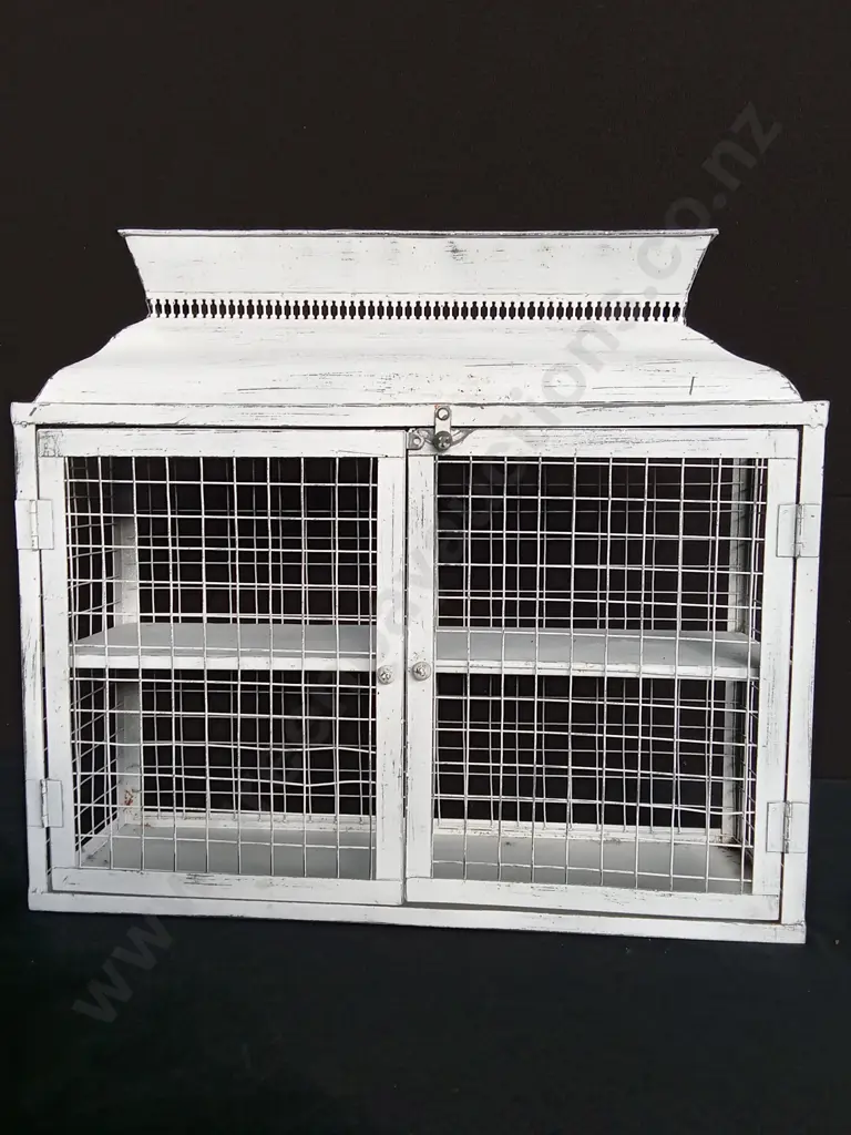 INDUSTRIAL RUSTIC WALL CABINET H53CM L60CM D18CM Image 1++