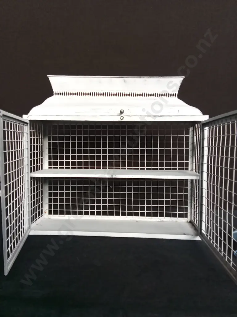 INDUSTRIAL RUSTIC WALL CABINET H53CM L60CM D18CM Image 1++