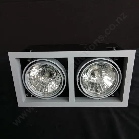 DOUBLE FRAME SPOTLIGHT FIXTURE