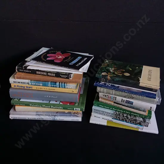 BOOKS ON NATURE AND NEW ZEALAND