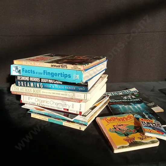 ASSORTED BOOKS