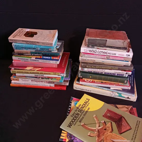 COLLECTION OF WOODWORKING BOOKS
