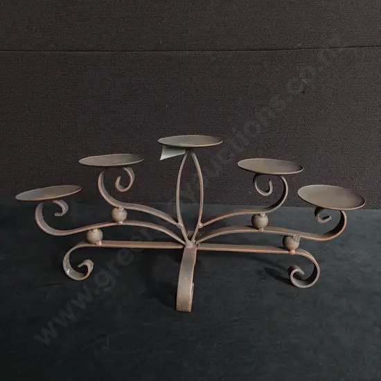 BRAND NEW METAL CANDLE HOLDER