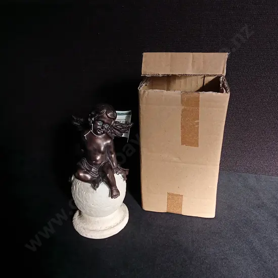 BRAND NEW DECORATIVE CHERUB FIGURE