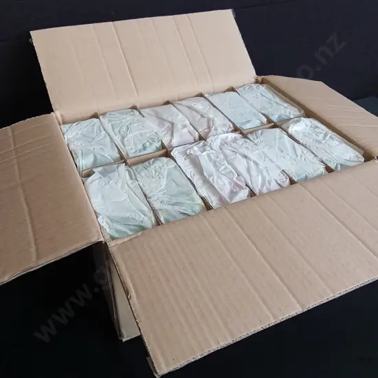 BOX OF CAR BISCUIT TINS