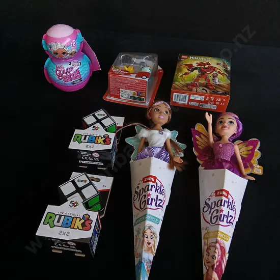 7 PIECES BRAND NEW TOYS
