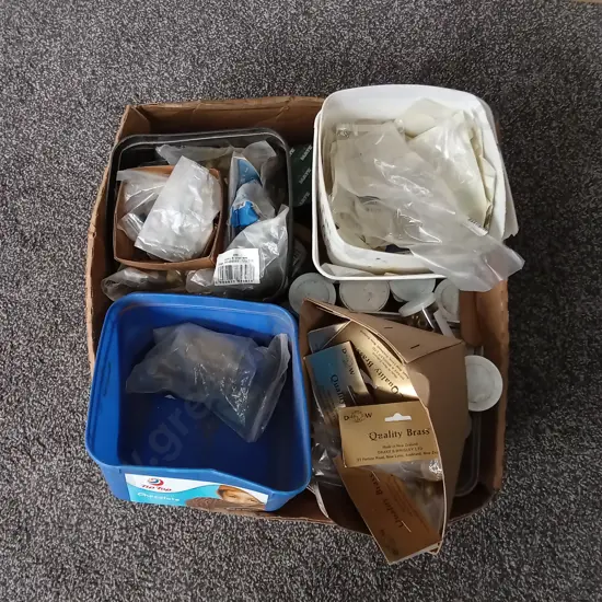 BOX OF ASSORTED HARDWARE