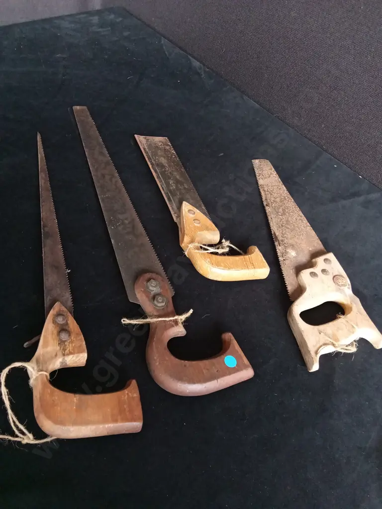 4 HAND SAWS Image 1++