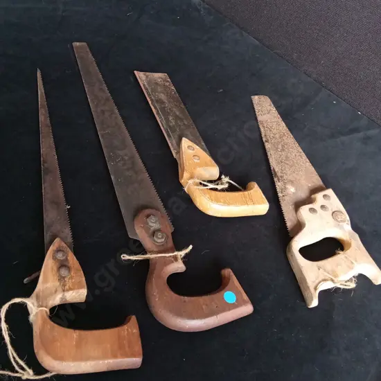 4 HAND SAWS