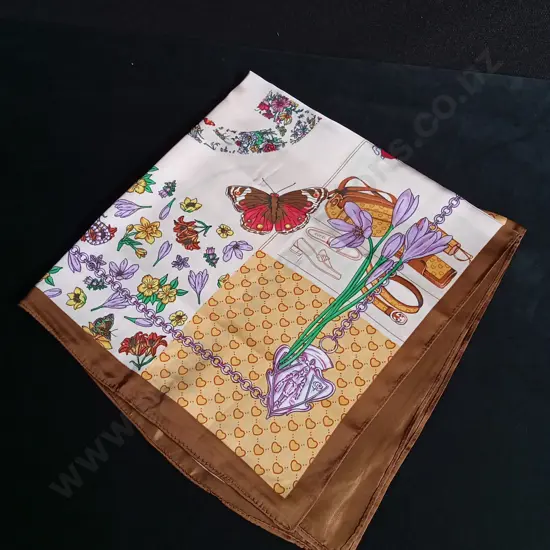 GENUINE GUCCI SILK SCARF