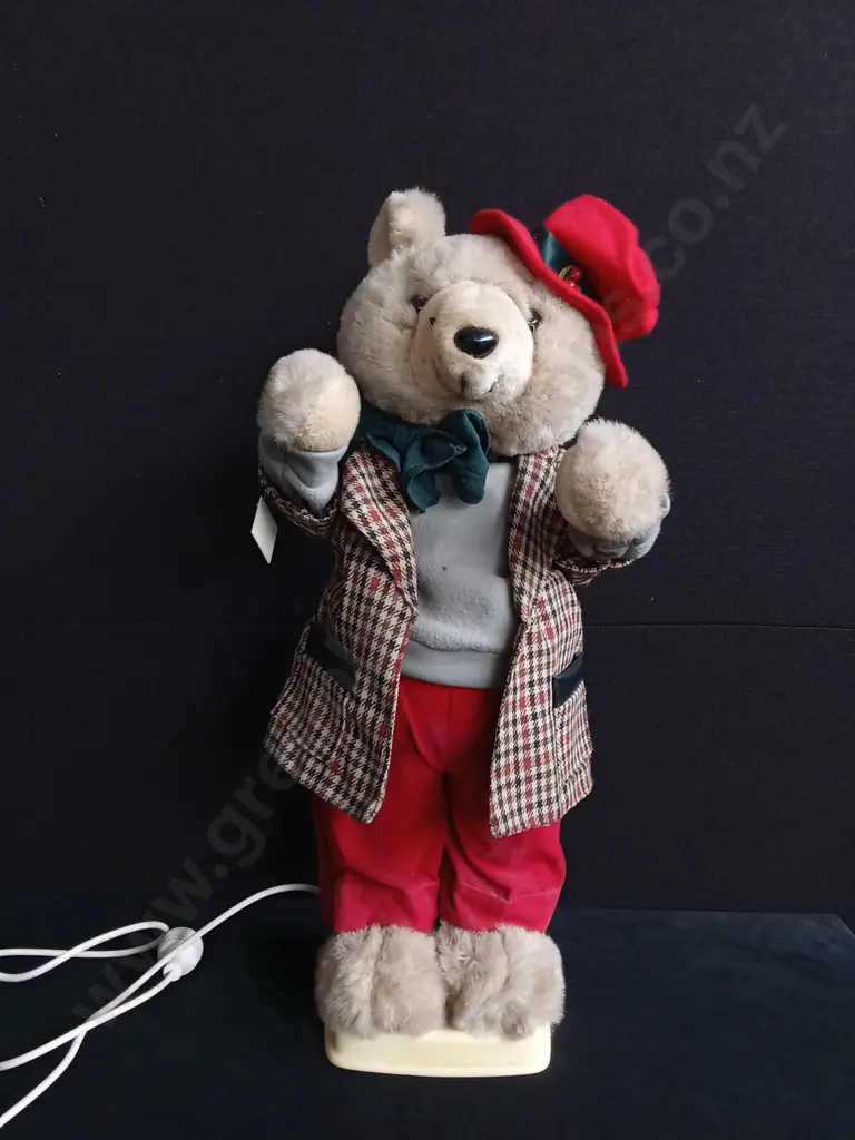 VINTAGE TELCO MOTION-ETTE DANCING BEAR, WORKING Image 1++