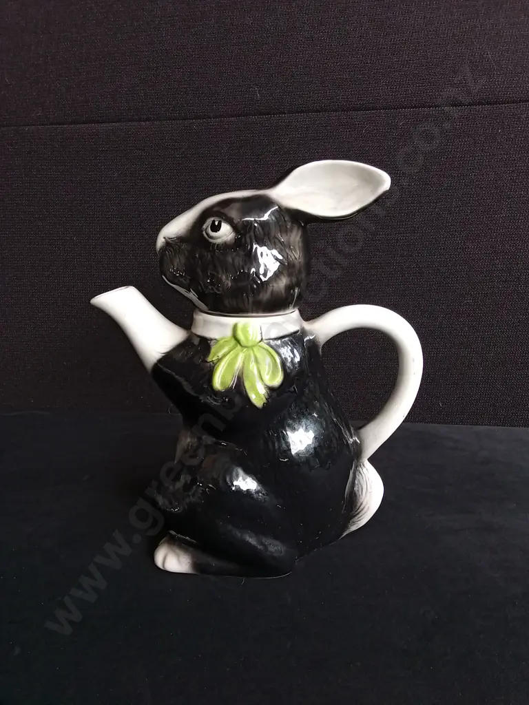 VINTAGE TONY WOOD NOVELTY TEA POT Image 1++