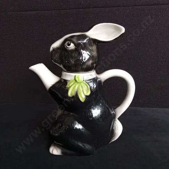 VINTAGE TONY WOOD NOVELTY TEA POT