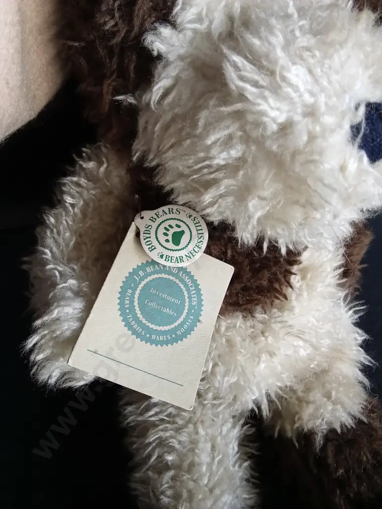 VINTAGE BOYDS BEARS JB BEAN SERIES DOG TOY Image 1++