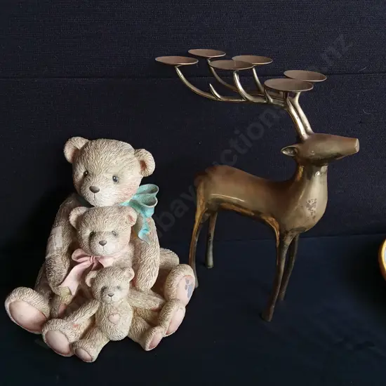 2 PIECES VINTAGE DECOR