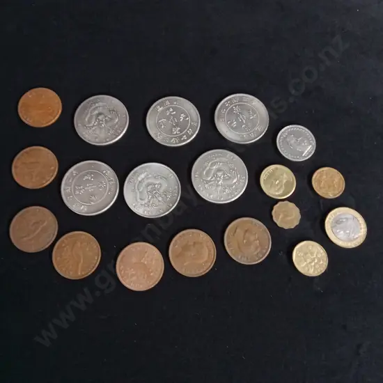 COLLECTION OF FOREIGN COINS